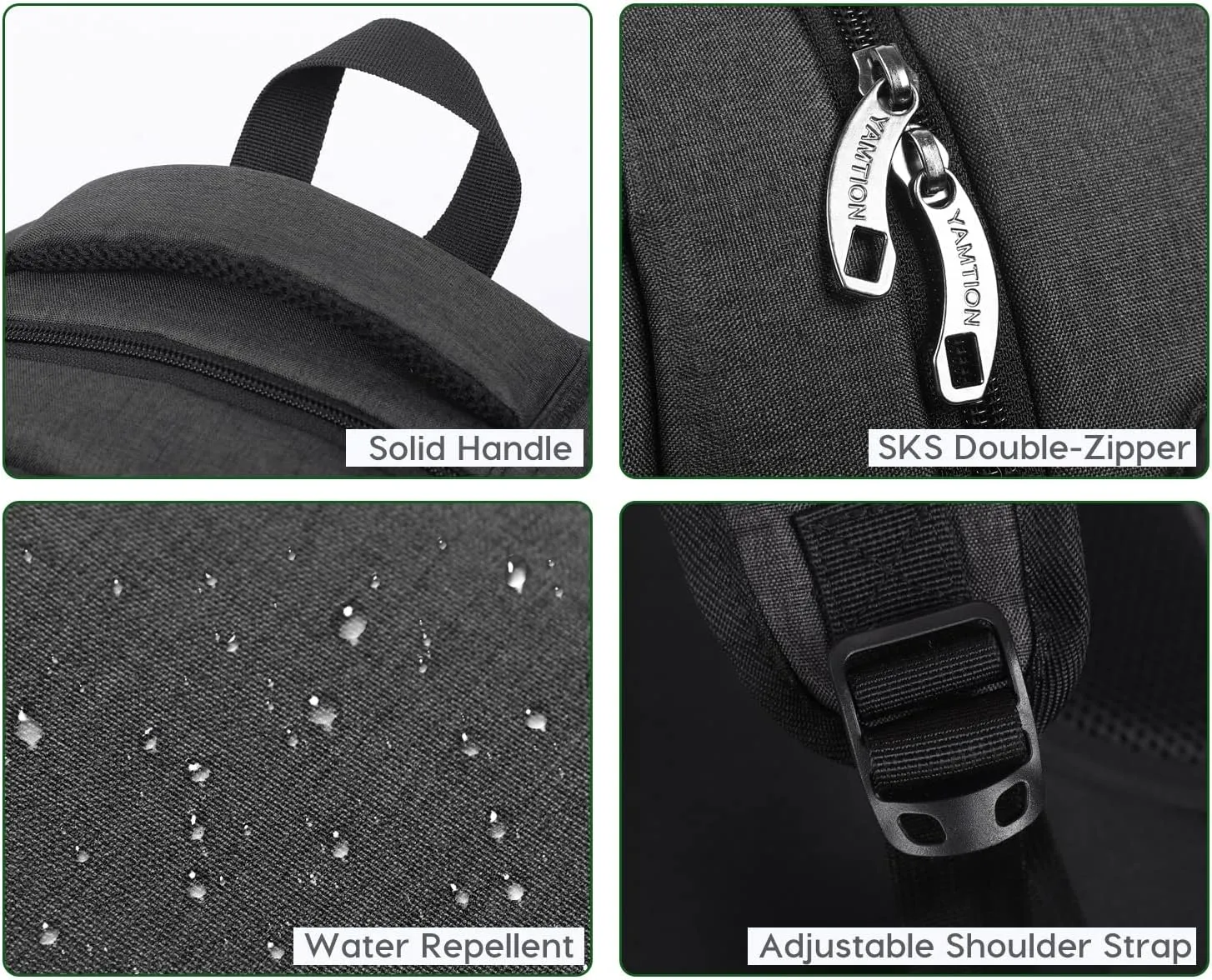 17.3 Inch Large Backpack for Men and Women,School Backpack for Teenager,Travel Laptop Bookbag with USB Charging port for Business Work College Travel Trip