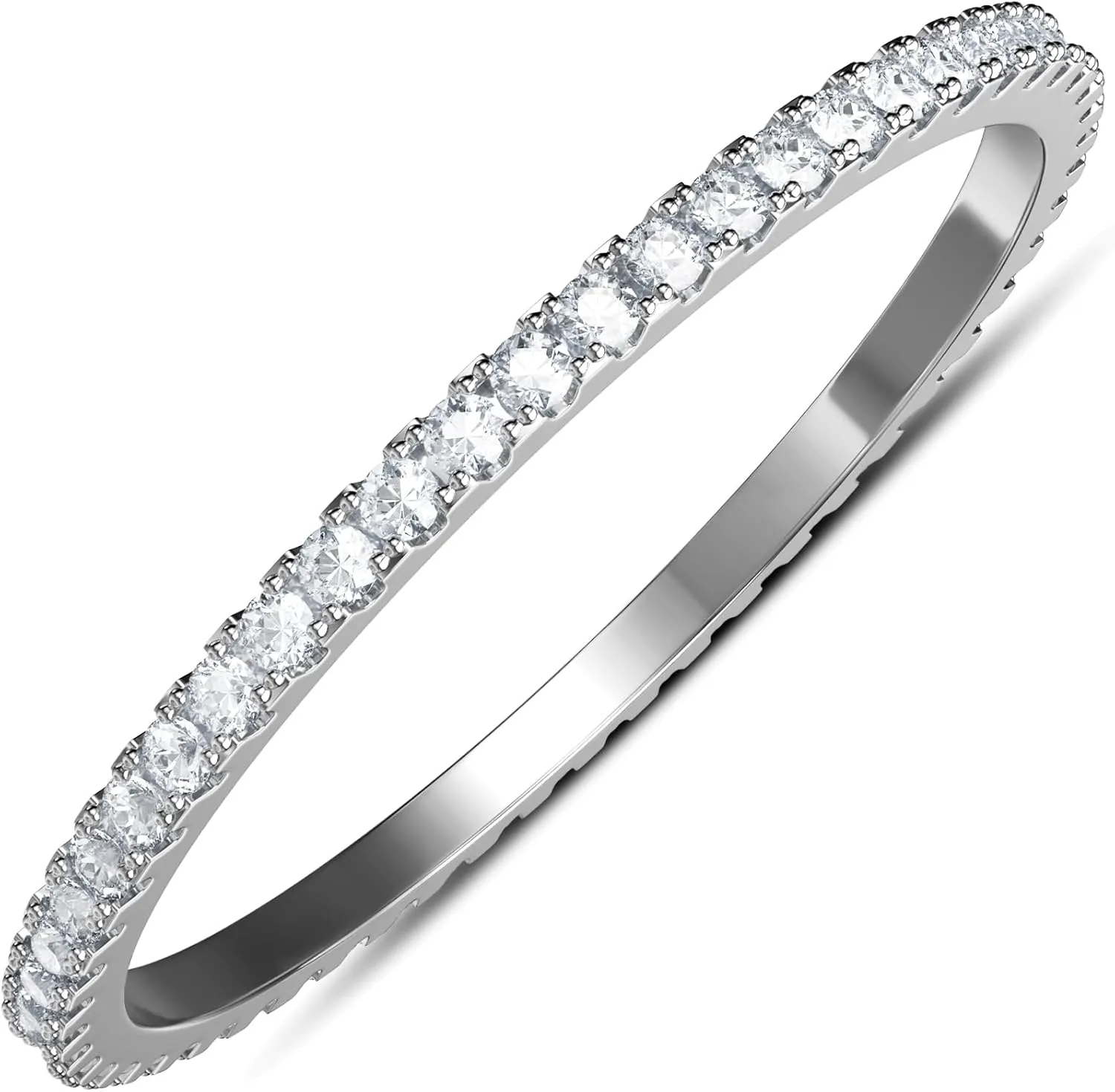 2-Pack 14K Gold Plated Stacking Rings for Oura Gen 4/Oura Gen 3, Cubic Zirconia Simulated Diamond Oura Ring Stack for Women