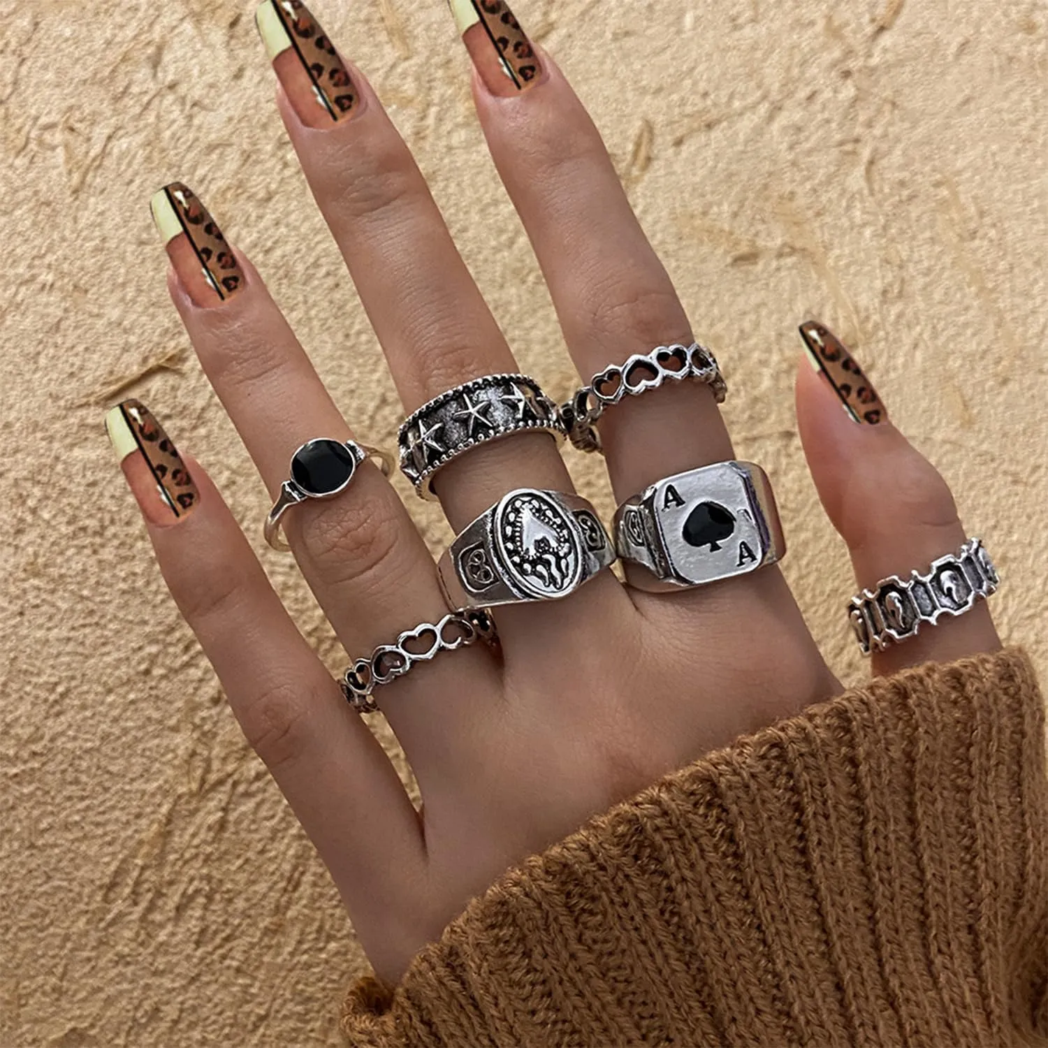 22 Pcs Gold Knuckle Rings Set for Women Gold Plated Ring Sets Dainty Simple Gold Rings Non Tarnish Stackable Rings Adjustable Rings Set Jewelry