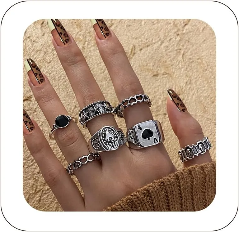 22 Pcs Gold Knuckle Rings Set for Women Gold Plated Ring Sets Dainty Simple Gold Rings Non Tarnish Stackable Rings Adjustable Rings Set Jewelry