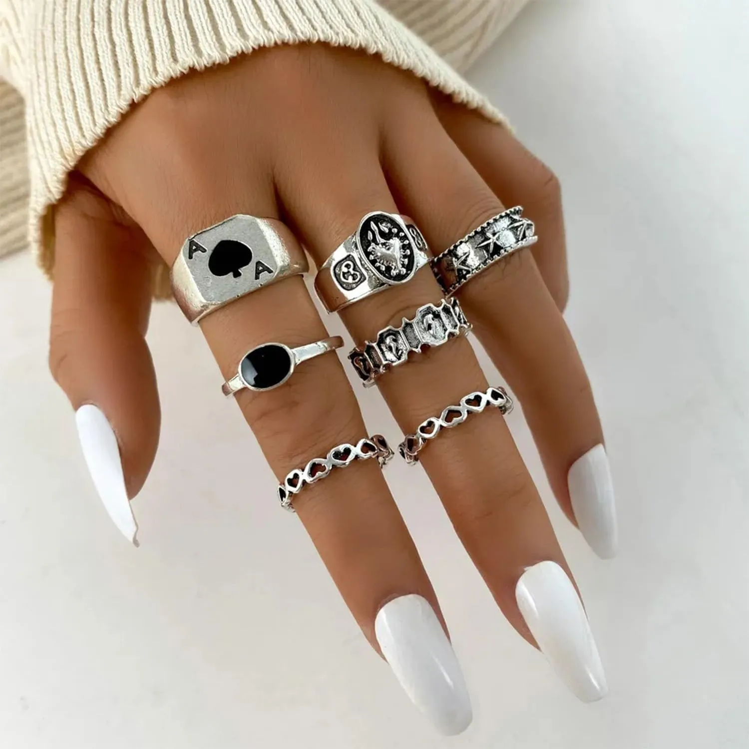 22 Pcs Gold Knuckle Rings Set for Women Gold Plated Ring Sets Dainty Simple Gold Rings Non Tarnish Stackable Rings Adjustable Rings Set Jewelry