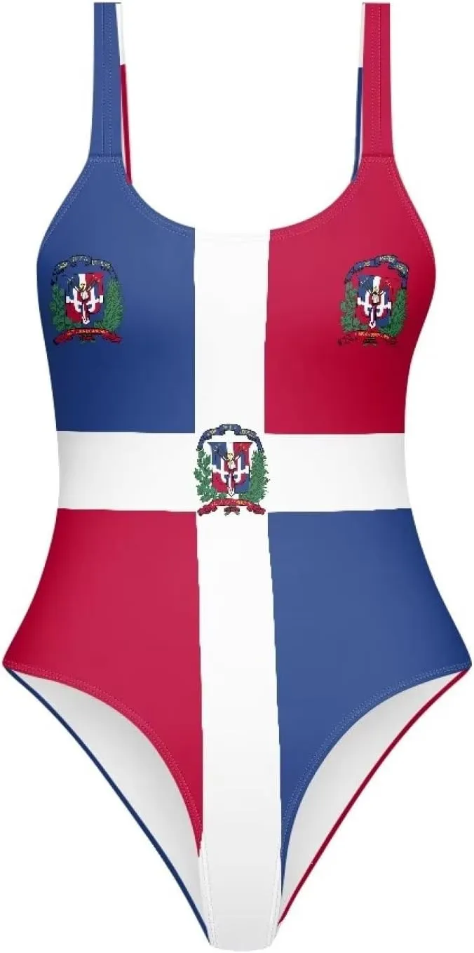 AFPANQZ Womens One Piece Bathing Suit Athletic Bikini Soft Breathable O Neck Tummy Control Bathing Suits for Girl Teens