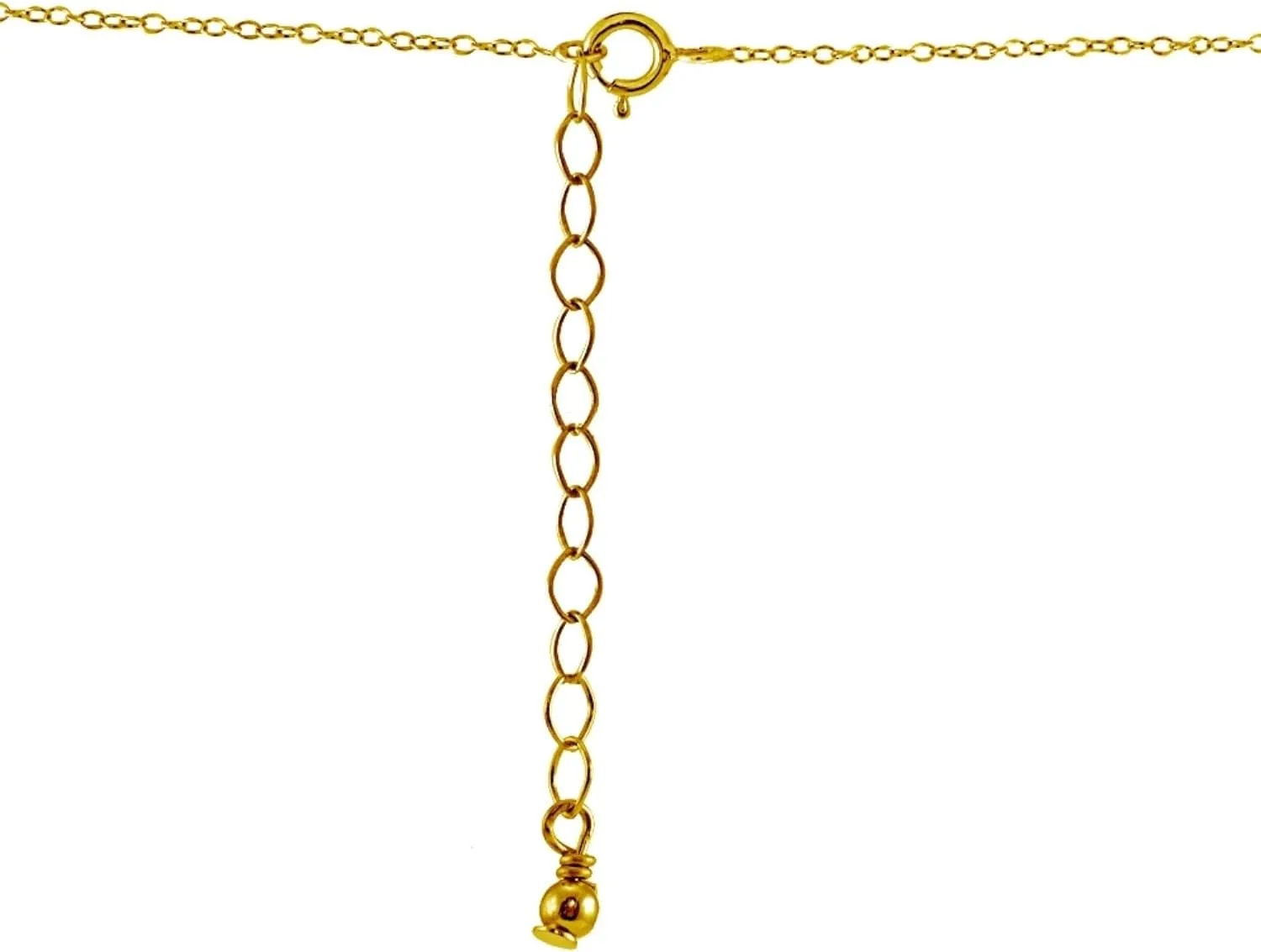 B. BRILLIANT Yellow Gold Flashed Sterling Silver Amethyst 6mm Round Bezel-Set Dainty Choker Necklace