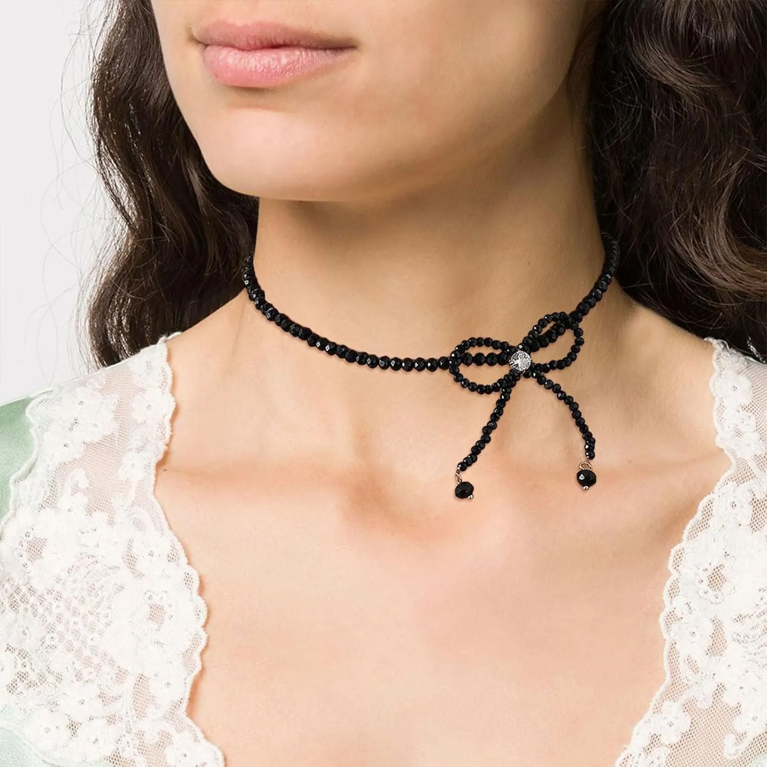 Bow Necklace Pearl Bow Necklace Gold Bow Choker Necklace Trendy Bowknot Ribbon Pearl Choker Necklace Trendy Stuff Jewelry Gifts