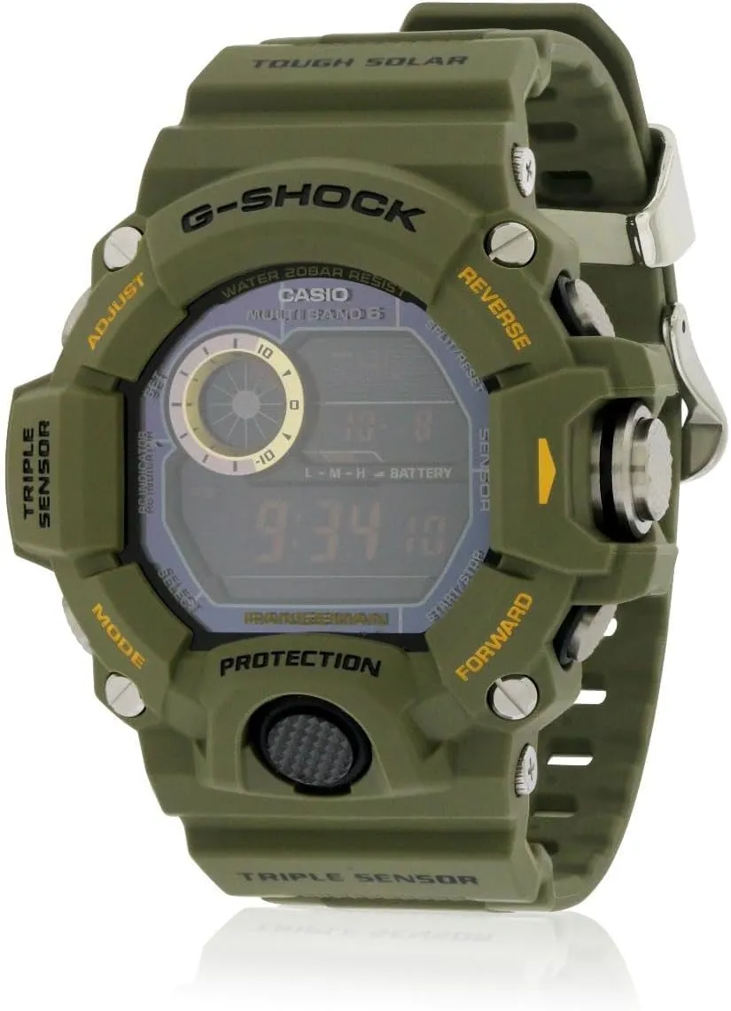 Casio GW9400-3CR Rangeman G-Shock Olive Solar Atomic