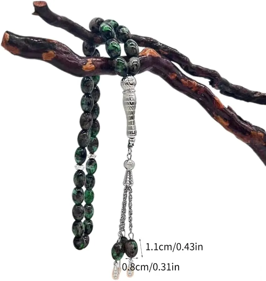 Catholic Glass Bead Rosary Bracelets Elegant Religious Chain Prayer Jewelry for Womens Baptisms