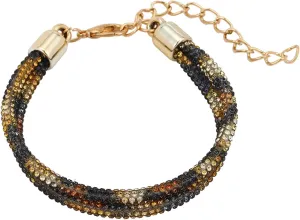 Crystal Bracelets for Women Chunky Bangle Adjustable Tennis Bracelets Boho Jewelry