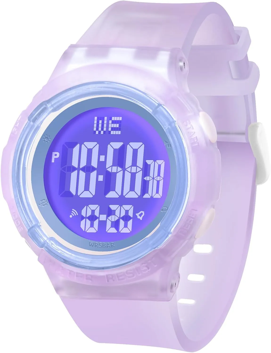 Digital Light Up Watch for Boy and Girl,Kids Watch Ages 7-16,Waterproof 5 ATM, School,Outdoor,Sports