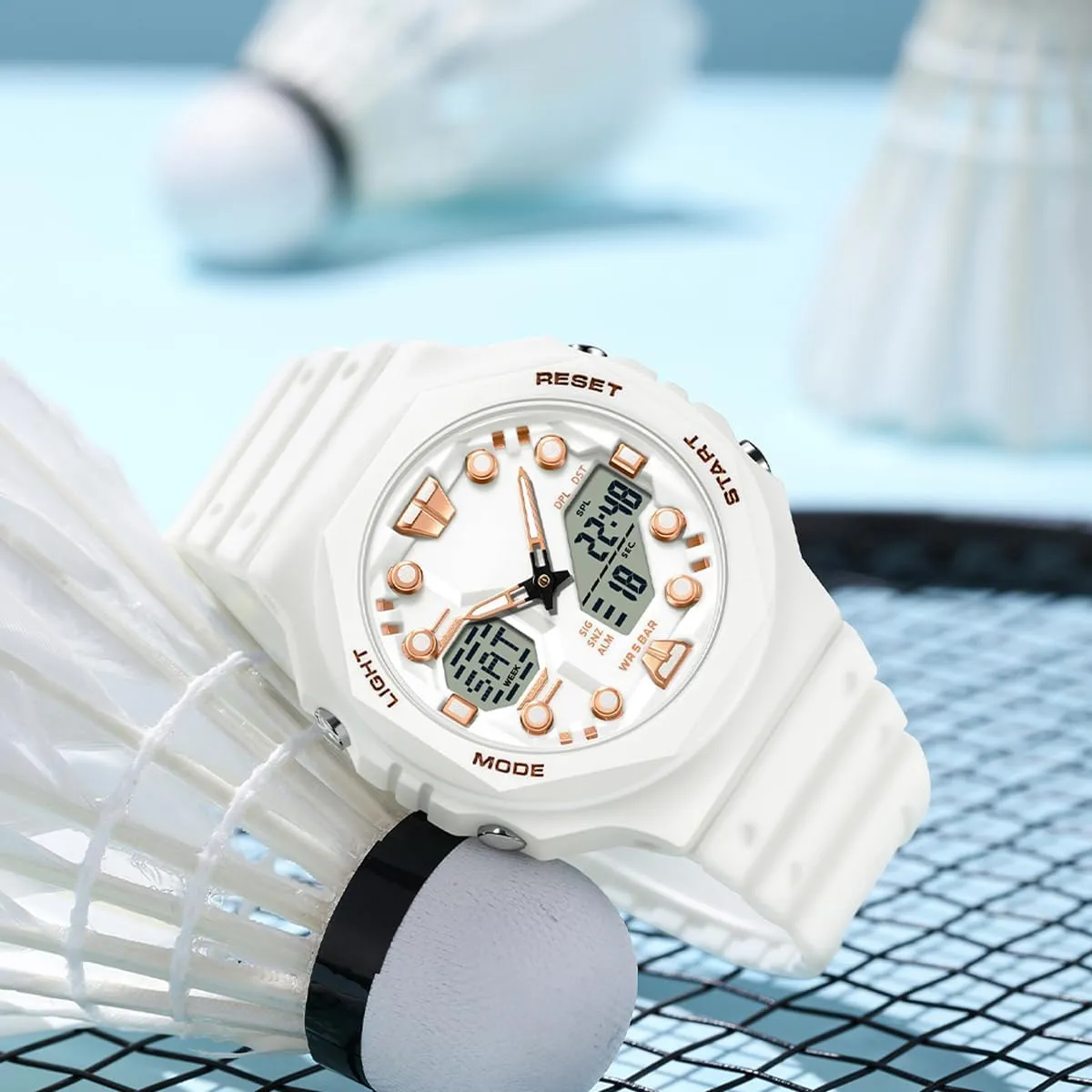 findtime Women's Sport Watches Digital Waterproof Watch Outdoor Military Tactical Wrist Watch Analog Fashion Ladies Watches with LED Luminous Alarms Stopwatch Countdown Reloj para Mujer