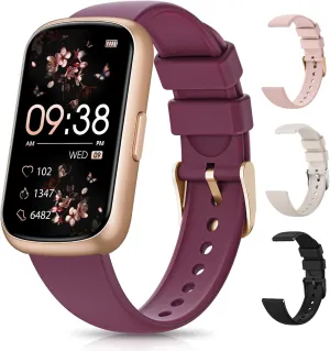 Fitness Tracker, Fitness Tracker Watches for Women with Heart Rate/Blood Oxygen/Sleep Monitor, 20  Sports Modes Smart Watches for Women/Men, Activity & Step Tracker Smart Watch for Android/iOS Phones