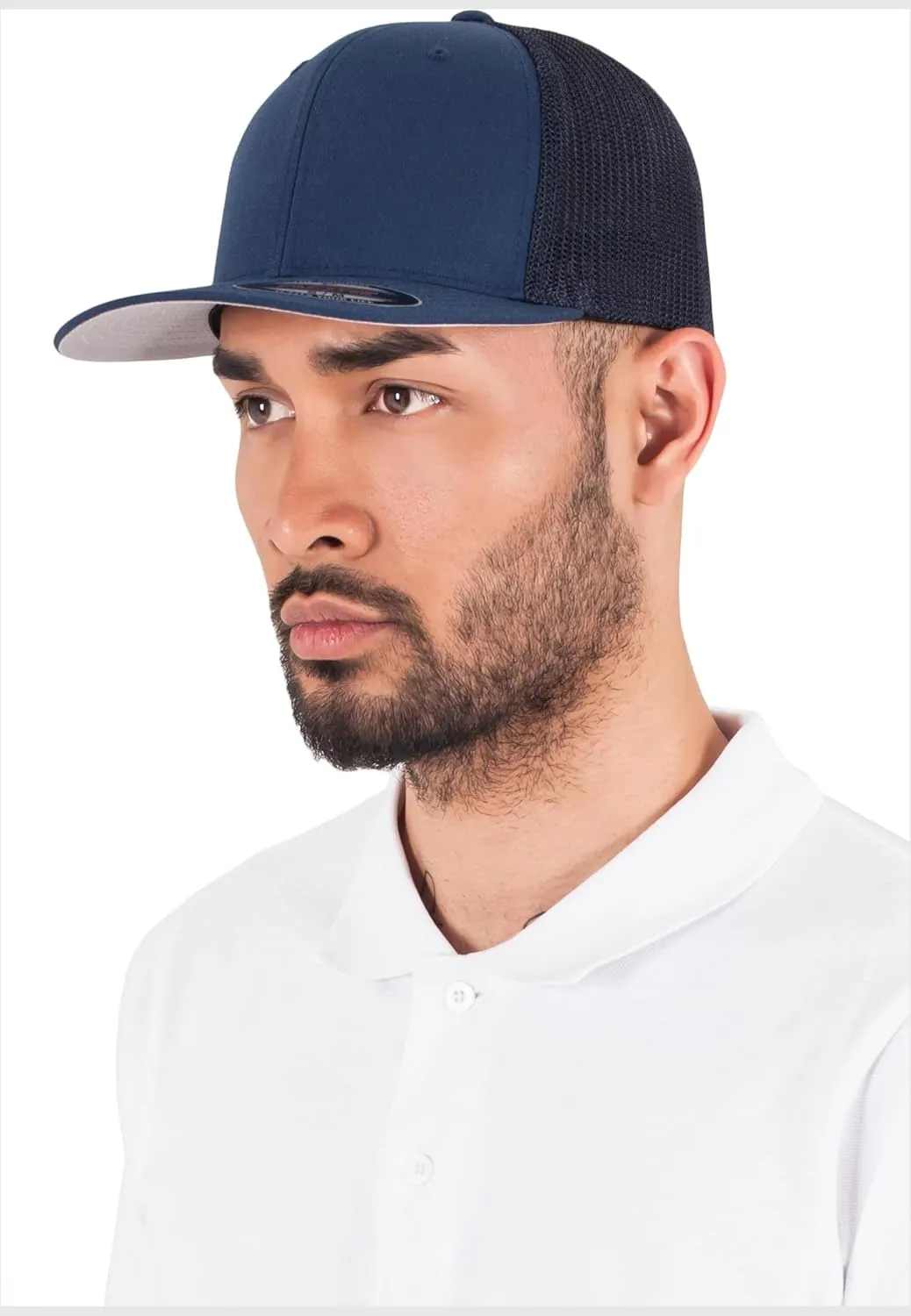 Flexfit Trucker Mesh Fitted Cap