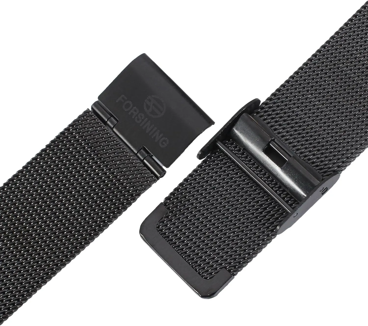 FORSINING Men's Popular Mechanical Hand-Wind Ultra Thin Stainless Steel Bracelet Mesh Skeleton Watch