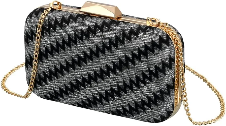 Gold Clutch Purses For Women Evening,Wedding Party Bridal Prom Gold Clutch Bag Crossbody shoulder Evening Clutch 