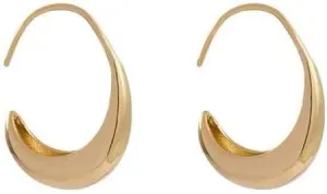 Gold Hoop Earrings for Women Silver Twisted Hoop Earrings Silver Huggie Hoop Earrings Chunky Hoop Earrings Thick Open Earrings Dainty Jewelry Gifts