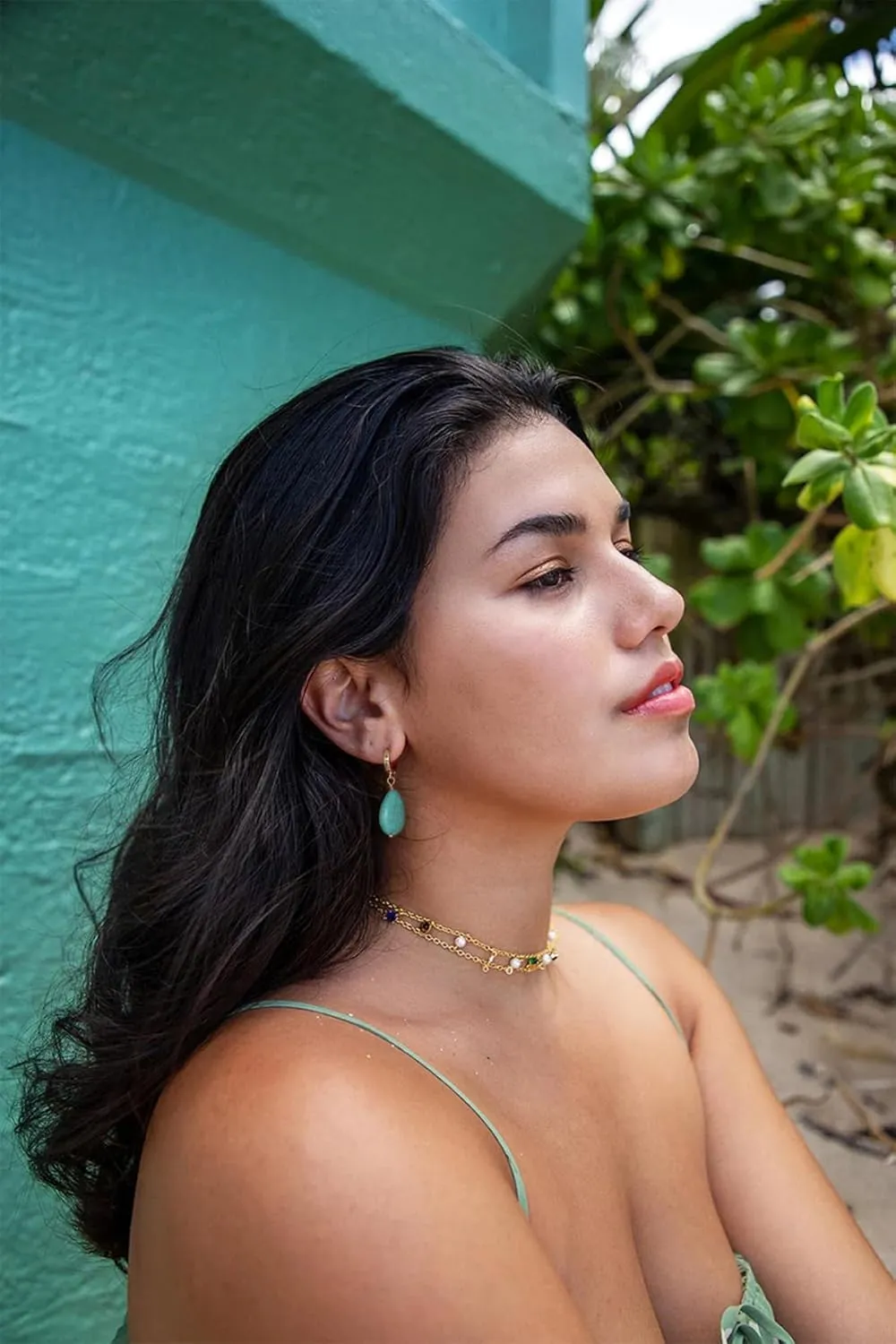 Gold Huggie Hoop Earrings with Charms Fashion Pearl Drop Dangle Earrings for Women Handmade Karma Circle Jewelry for Ladies Lightweight Pearl Earrings on Christmas