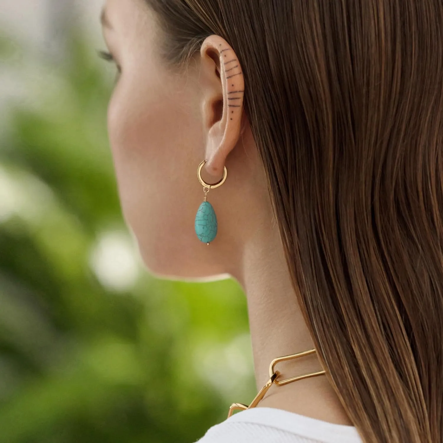Gold Huggie Hoop Earrings with Charms Fashion Pearl Drop Dangle Earrings for Women Handmade Karma Circle Jewelry for Ladies Lightweight Pearl Earrings on Christmas