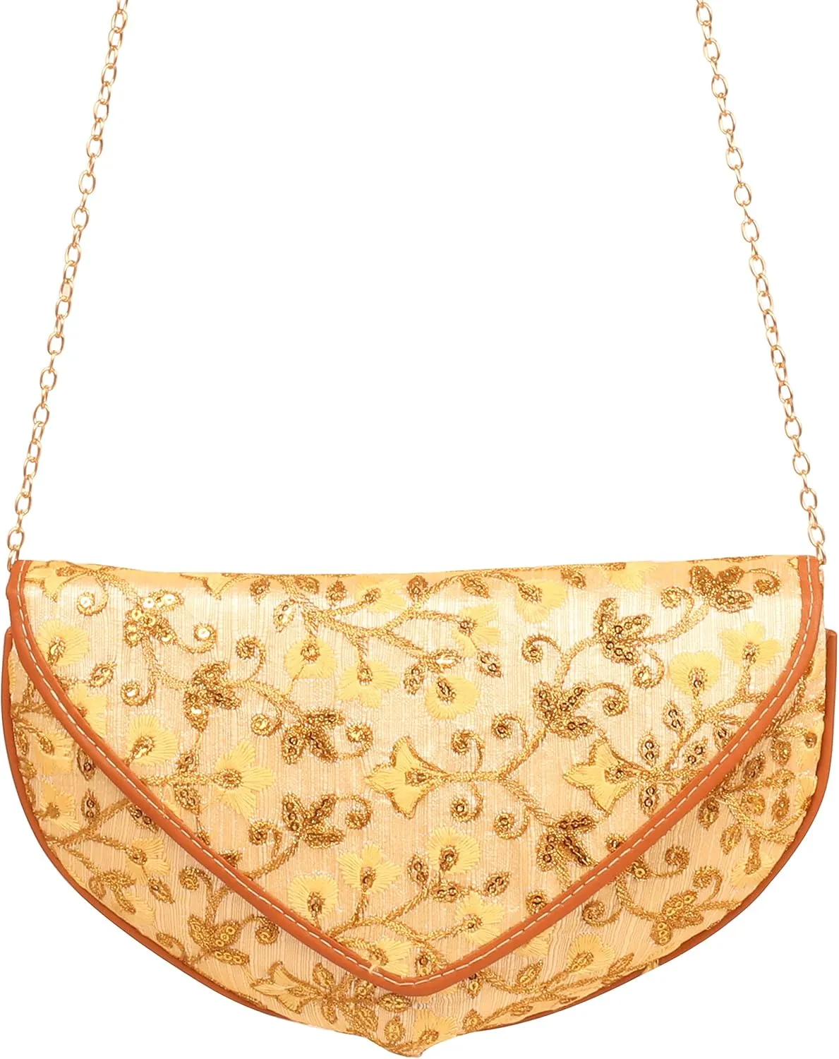 handcrafted embroidered/brocade crossbody evening purse handbag vintage party wedding gift for women.