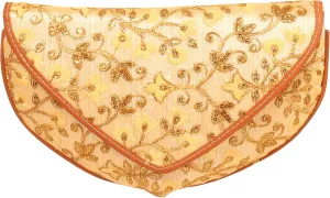 handcrafted embroidered/brocade crossbody evening purse handbag vintage party wedding gift for women.