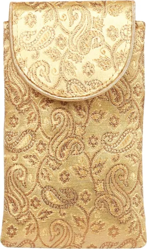handcrafted embroidered/brocade crossbody evening purse handbag vintage party wedding gift for women.