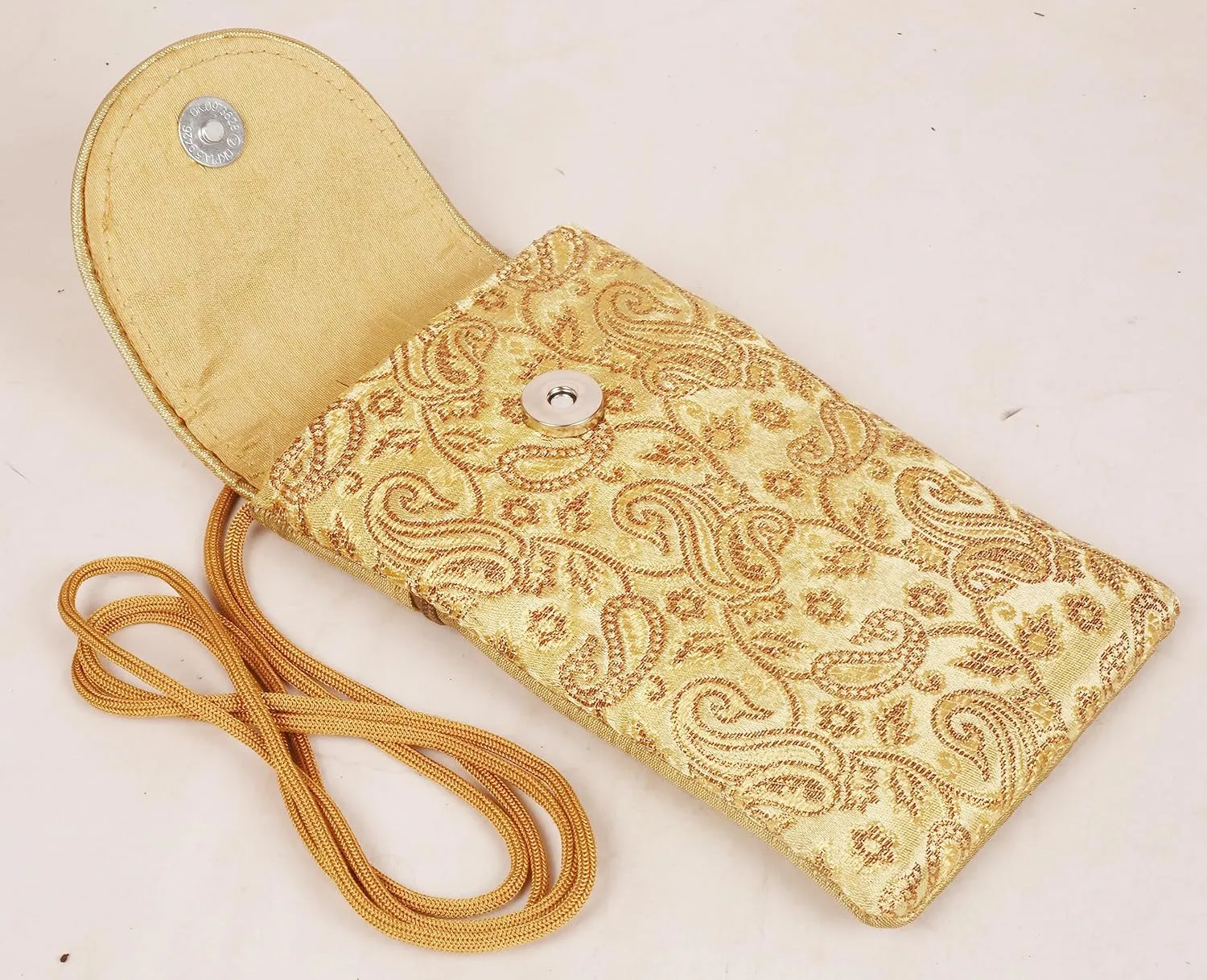 handcrafted embroidered/brocade crossbody evening purse handbag vintage party wedding gift for women.