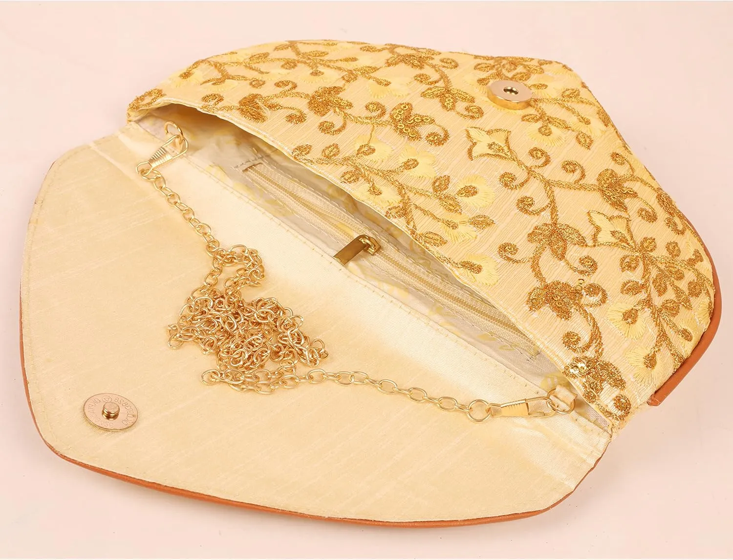 handcrafted embroidered/brocade crossbody evening purse handbag vintage party wedding gift for women.