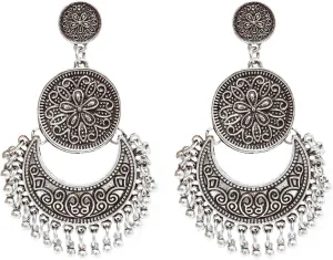 Honbay Bohemian Fashion Earrings National Style Retro Earrings Gypsy Dangle Earrings