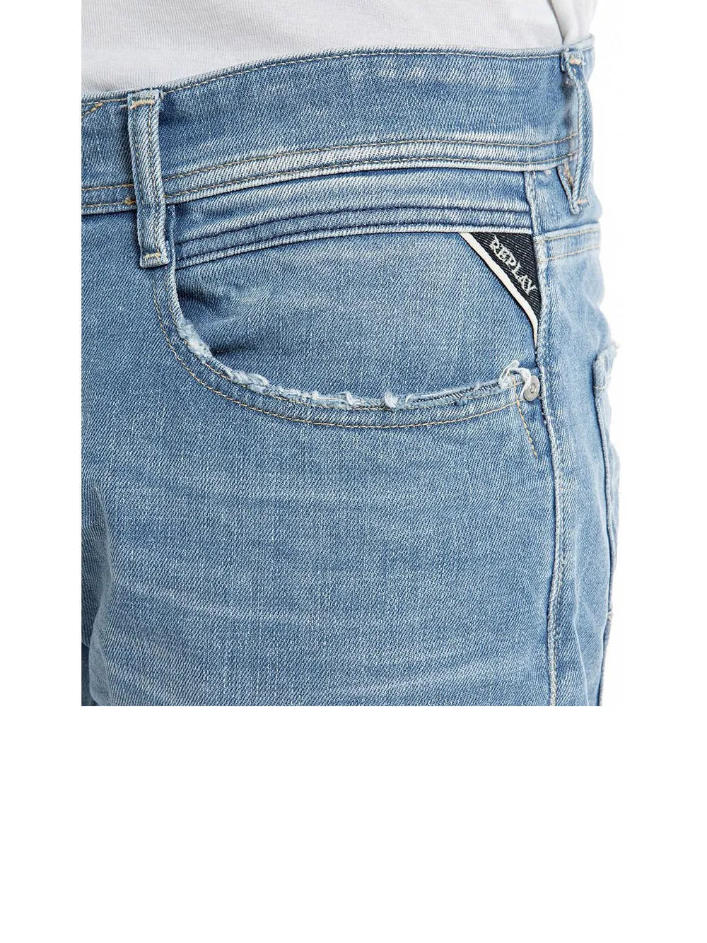 Indigo Stretch Denim - Deep Blue