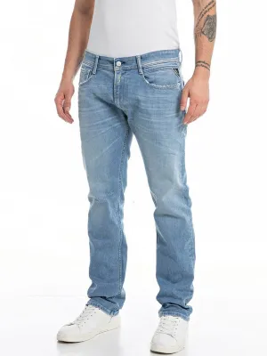 Indigo Stretch Denim - Deep Blue