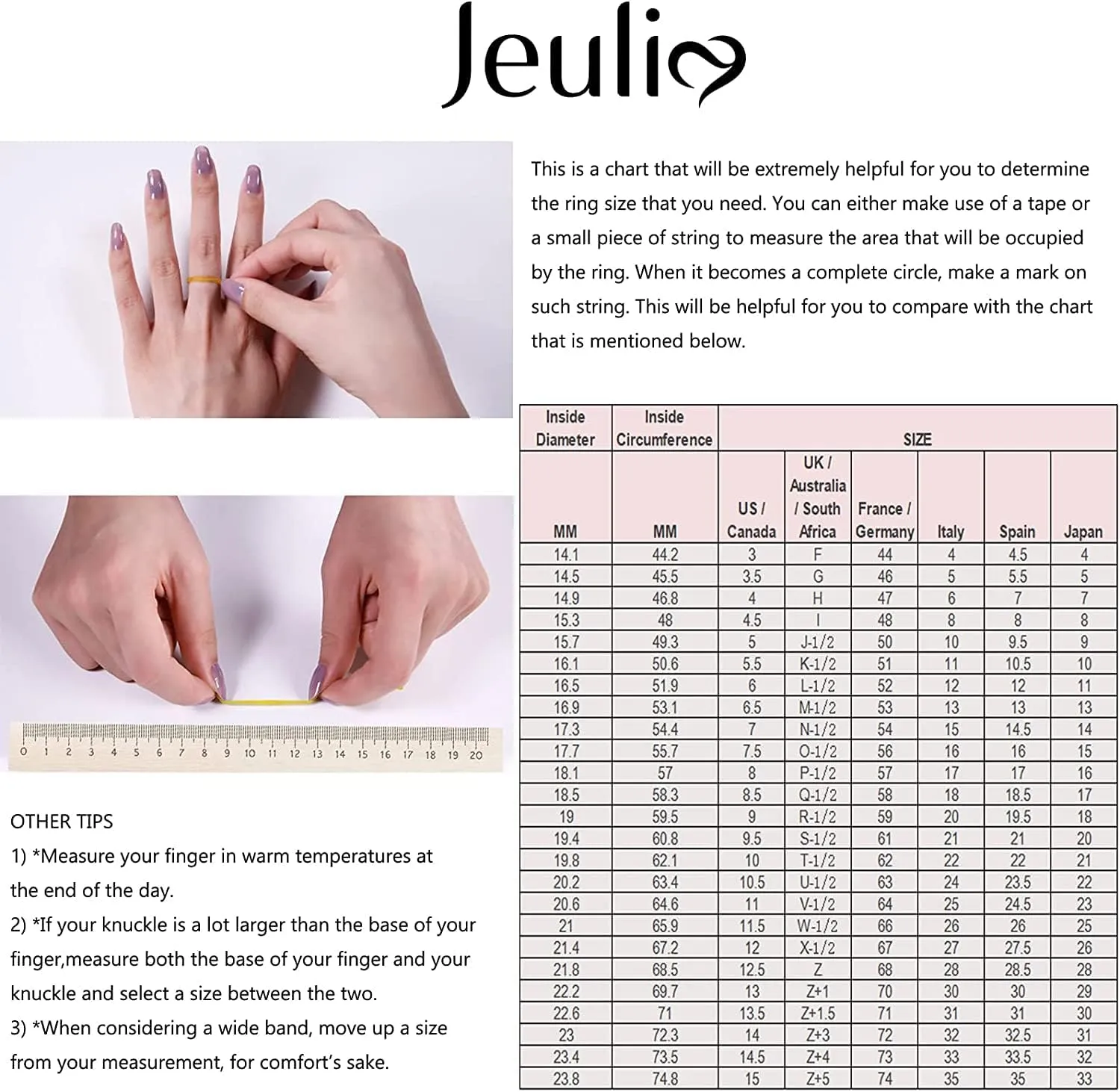 Jeulia 4 Carat Openwork Ring Sets for Women 925 Sterling Silver Wedding Sets Rose Gold Round Cut Halo Engagement Ring White Diamond band CZ Solitaire Anniversary Promise Rings