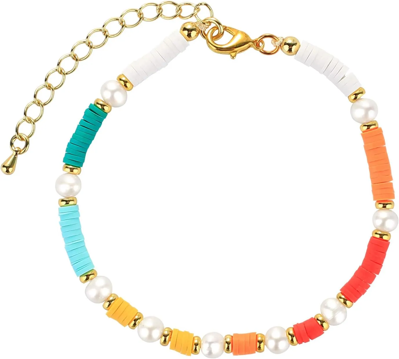 KELITCH New Shell Pearl Bracelets Boho Colorful Miyuki Beads Friendship Bracelets Women Charm Bracelet