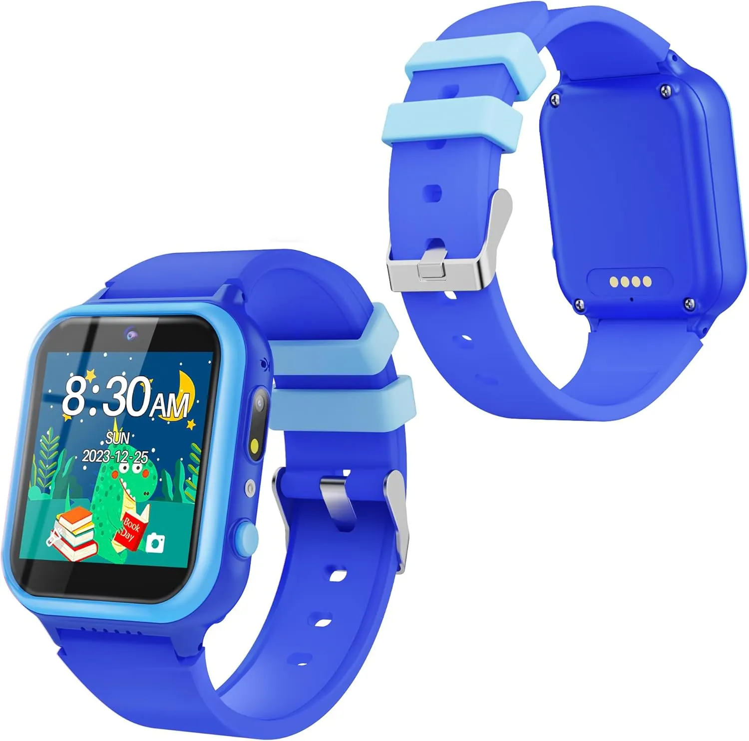 Kids Toy Smart Watch, Suitable for 3  Boys and Girls,Birthday Christmas New Year Gifts for 3  Years Old Girls Boys.(Blue)