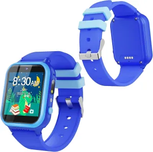 Kids Toy Smart Watch, Suitable for 3  Boys and Girls,Birthday Christmas New Year Gifts for 3  Years Old Girls Boys.(Blue)
