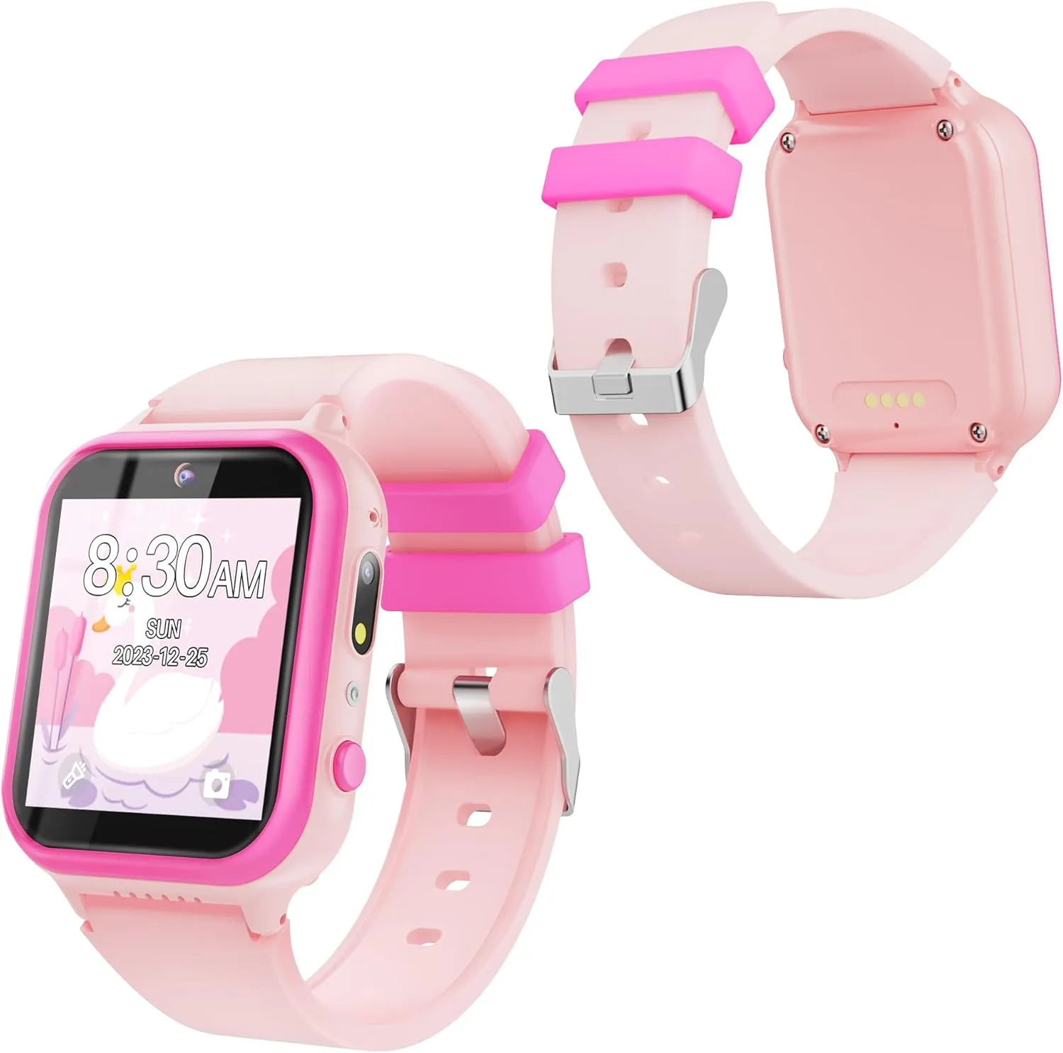 Kids Toy Smart Watch, Suitable for 3  Boys and Girls,Birthday Christmas New Year Gifts for 3  Years Old Girls Boys.(Pink)
