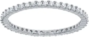 La Joya 1/3-1 CT TW Certified Lab Created Diamond Eternity Band for Women | Sparkling 10k Solid Gold Anniversary Bands, Stackable Bands, and Diamond Wedding Rings for Women
