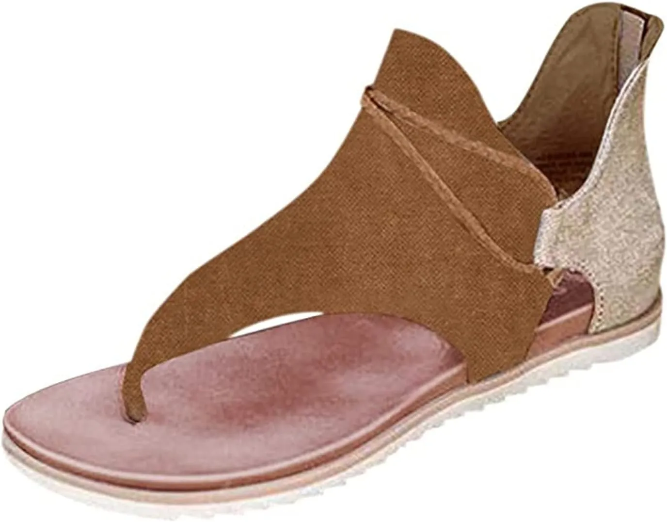 Ladmiple Sandals Women Dressy Summer 2023 Fashion Flip Flop Gladiator Sandal Causal Beach Travel Platform Slippers Shoes