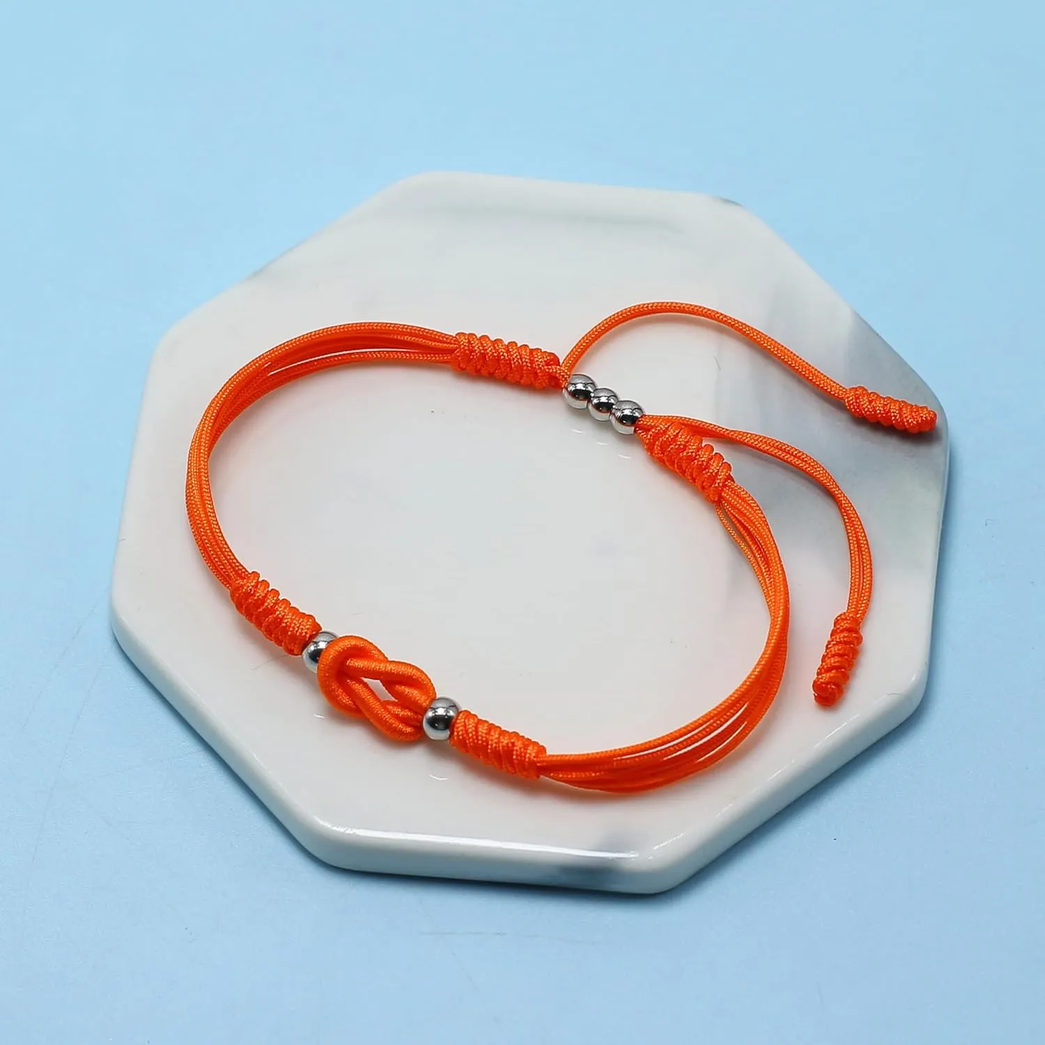 LAMIBEE Infinity Surfer Friendship Bracelet, Forever Love and Friendship with Multicolor Color, Lucky Tibetan Knot Protection String Woven