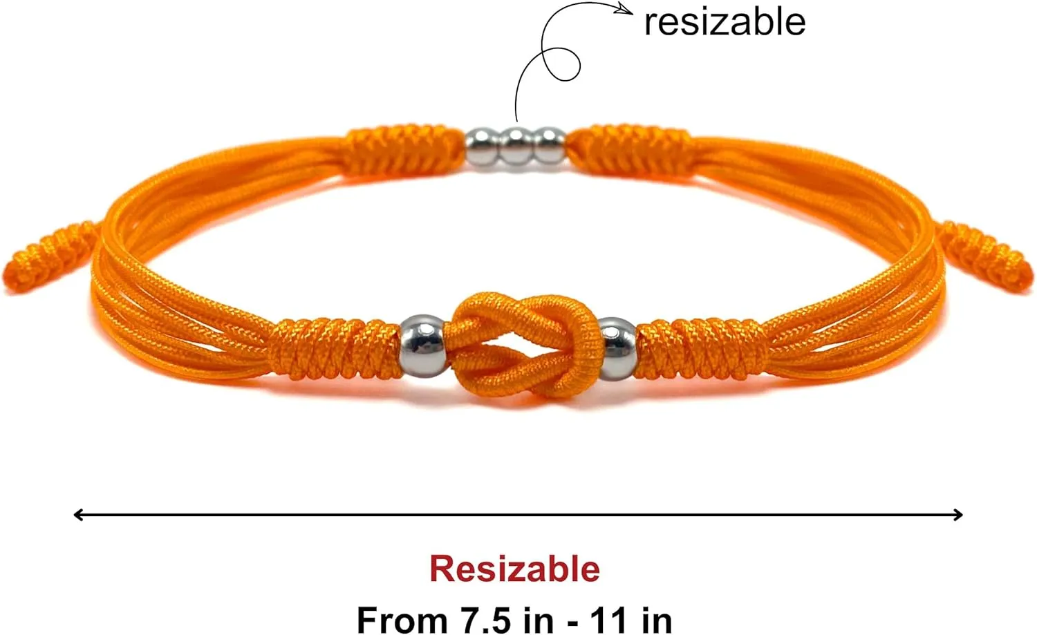 LAMIBEE Infinity Surfer Friendship Bracelet, Forever Love and Friendship with Multicolor Color, Lucky Tibetan Knot Protection String Woven