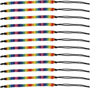 LIFKOME 12pcs Bracelet nepal to weave bond bracelets for couples rope (nylon) friendship jewelry lovers lesbian bracelets bonding bracelets for couples adjustable