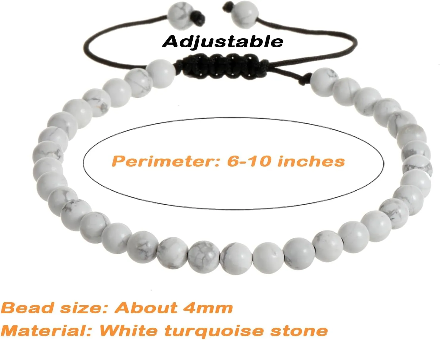 LUBINGSHINE 2pcs Surfer Beach Bracelet, Weave Bracelets for Men Women, Handmade Boho Beaded Braided Bracelets, Summer Jewelry Wrap Bracelets, Waterproof Adjustable Anklet