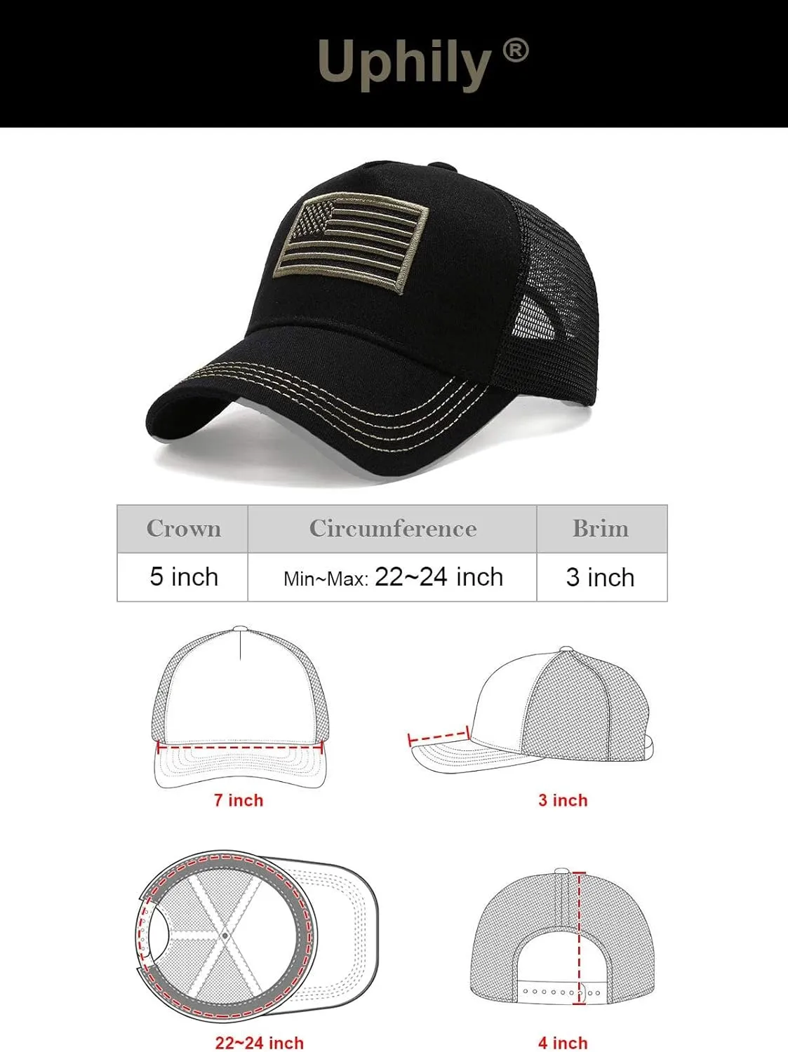 Mesh Baseball Caps
