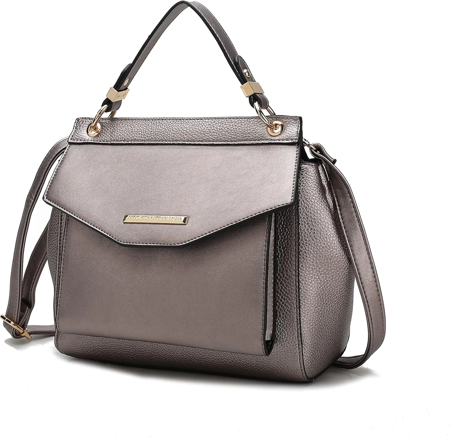 MKF Collection Satchel Convertible Handbag, Womens Backpack, Satchel & Crossbody 3-in-1 Top-Handle Purse