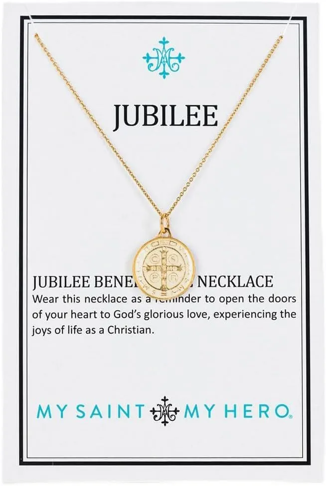 My Saint My Hero St. Benedict Jubilee Necklaces