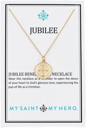 My Saint My Hero St. Benedict Jubilee Necklaces