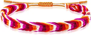 Nanafast LGBTQ Rainbow Pride Bracelets for Women Men Bisexual Lesbian Transgender Pansexual Nonbinary Asexual Gender Fluid Handmade Braided LGBT Pride Bracelets for Pride Month LGBTQ Community