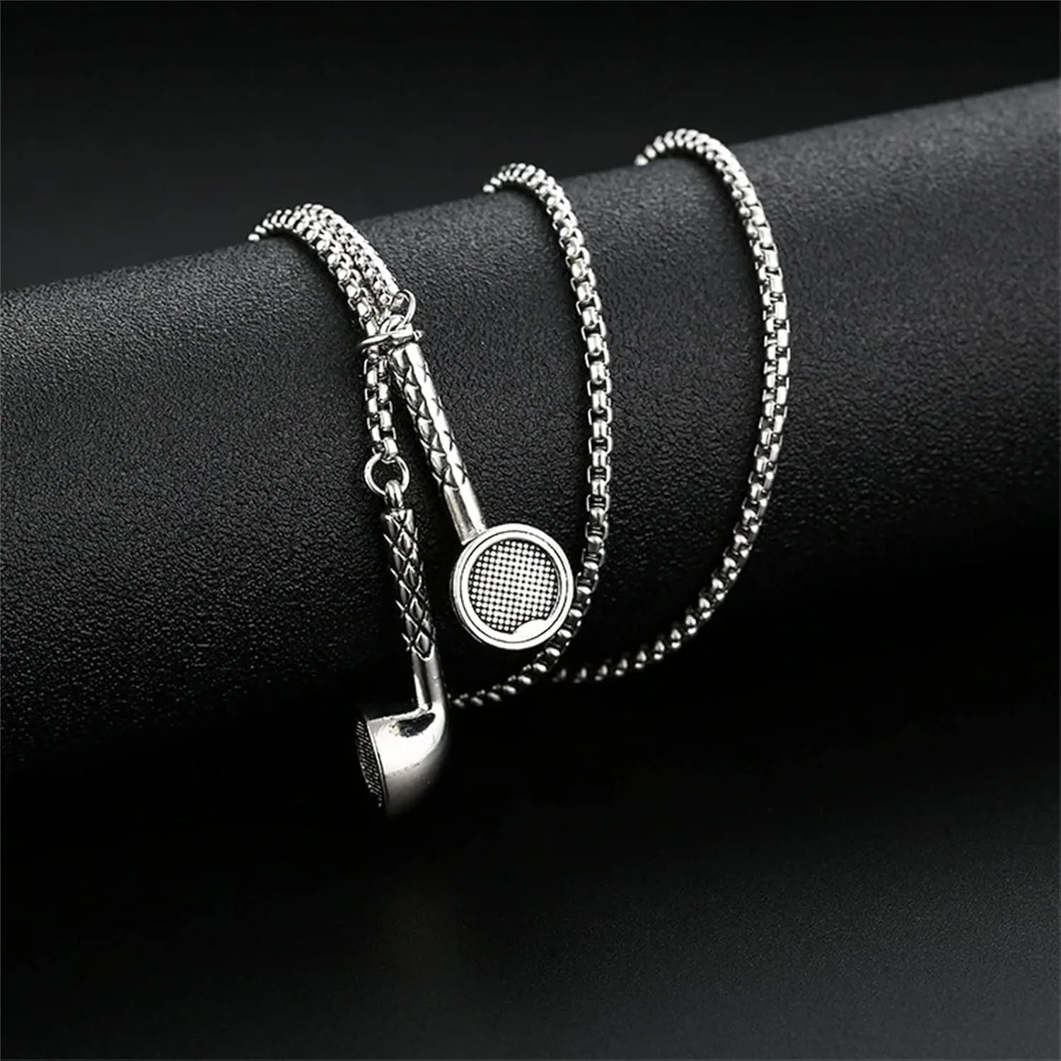 Necklace Layered Initial Necklaces Hop Women Necklace Earbud For Men Hip And Style Trend Necklace Necklaces & Pendants Mothers Birthday Gifts for Mom Wife Girlfriend