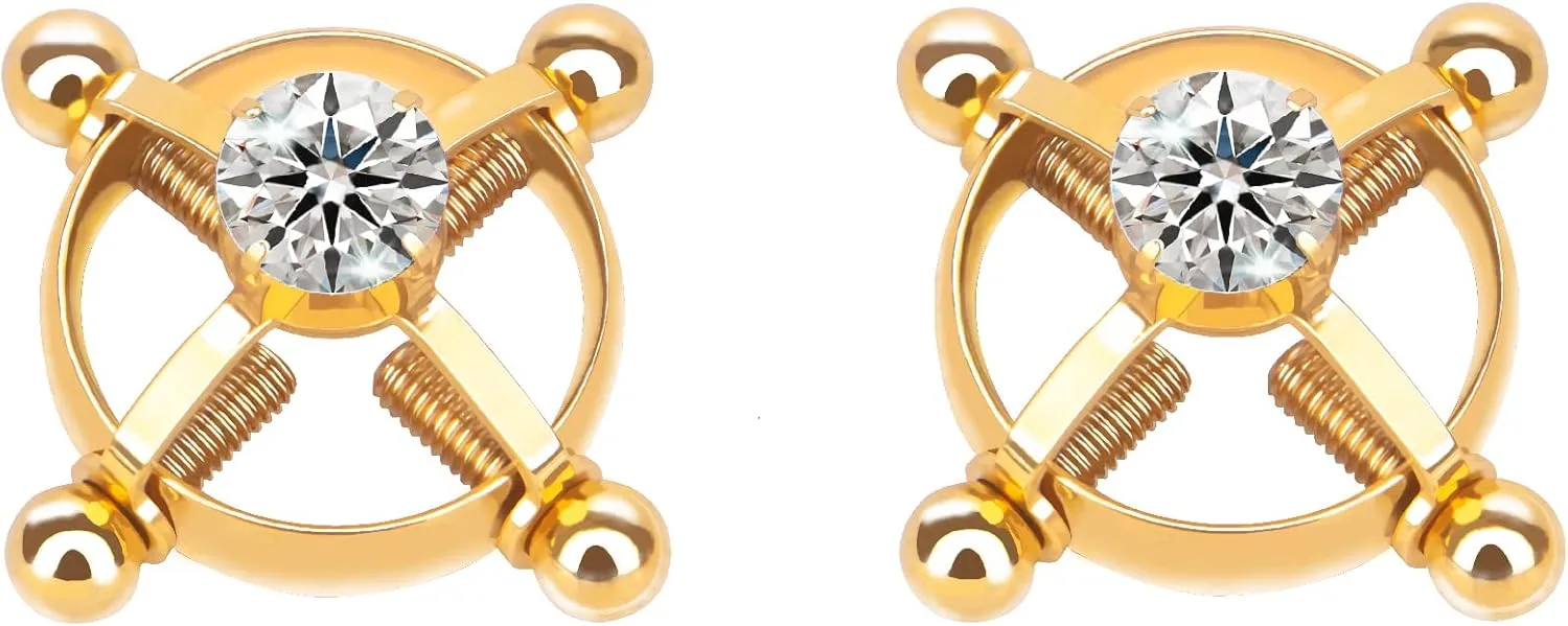 Nipple Rings Stainless Steel Fake Nipple Rings