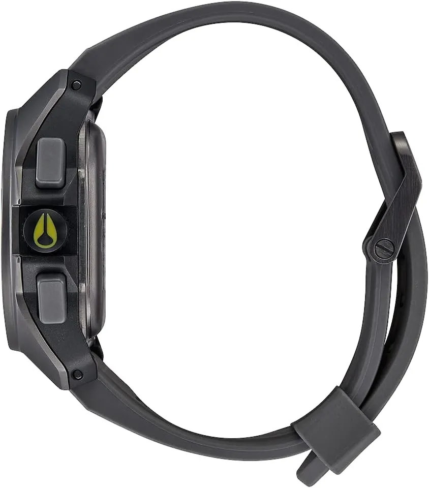 NIXON Ripley A1267 - Analog and Digital Watch for Men - Expedition and Adventure Sport Watch - Men's Fashion Watch - 47mm Watch Face, 23mm PU Band