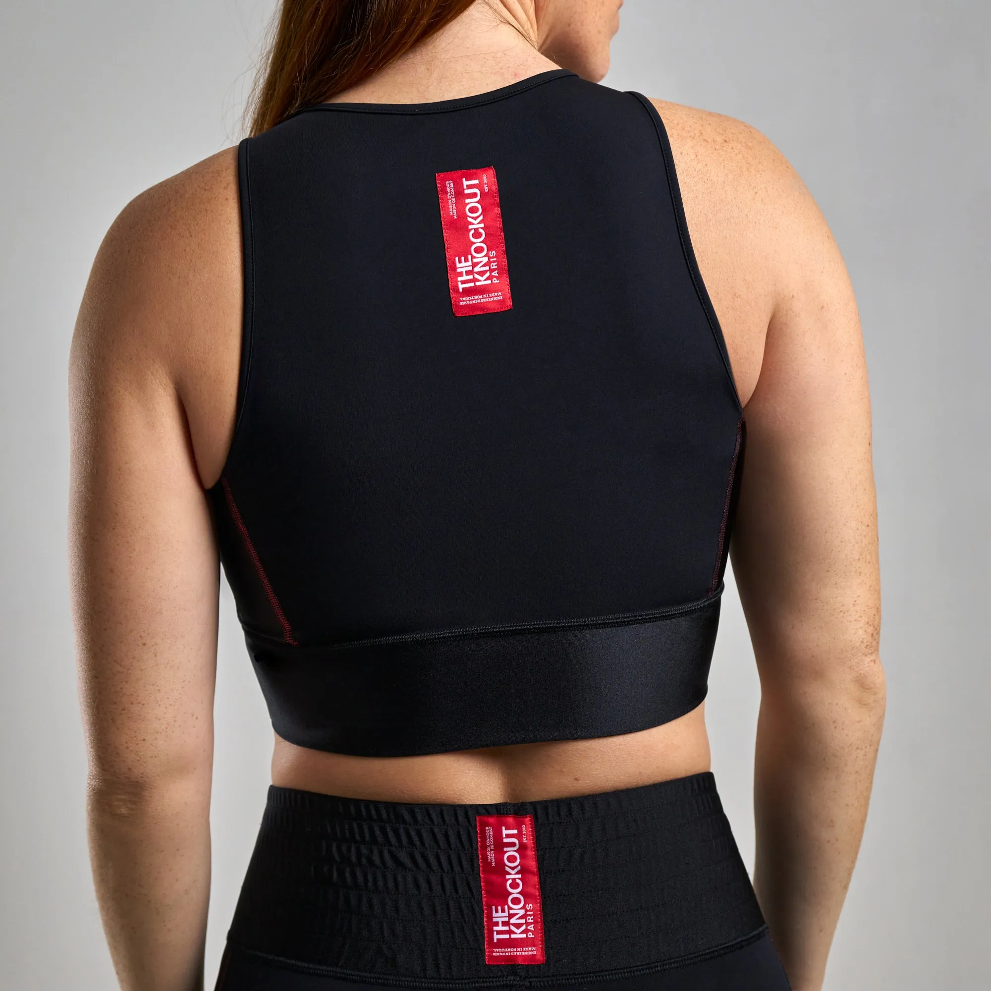 On-The-Ropes Tank Top in Black