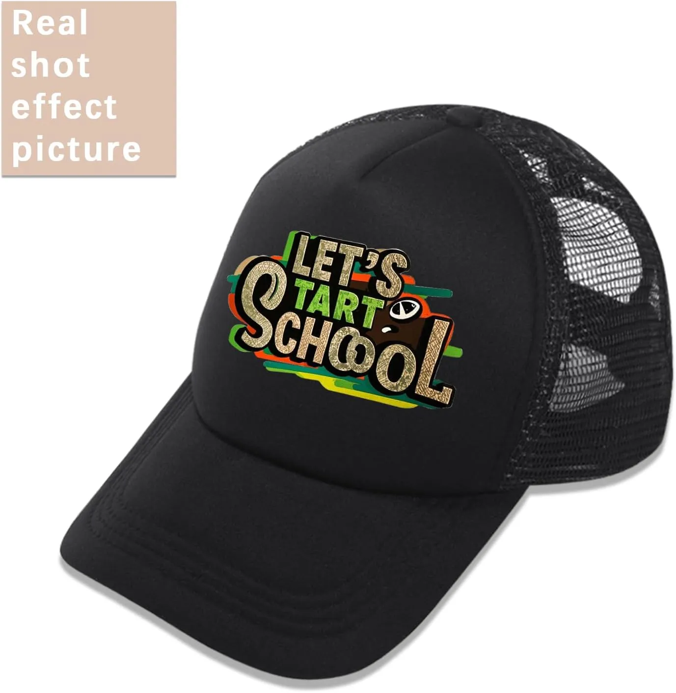 ORJ Unisex Sublimation Blank Mesh Baseball Cap Polyester Mesh Trucker Hat Bulk
