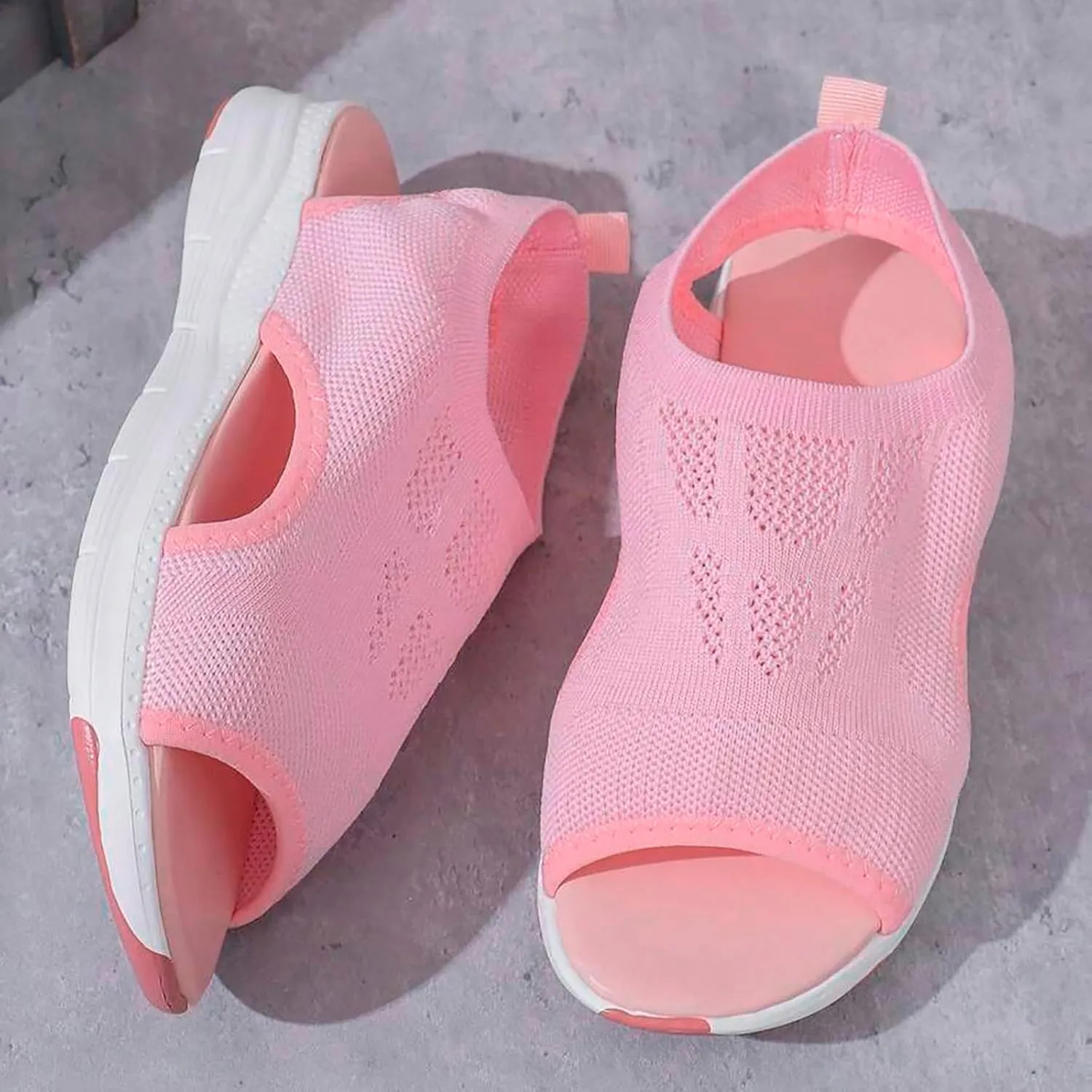 Orthopedic Walking Mesh Sandals for Women 2025,Summer Breathable Open Toe Beach Vacation Tennis Shoes Trendy Casual Arch Support Mesh Sandal